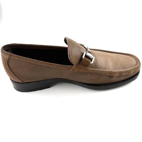 Allen Edmonds Fiesole Brown Slip On Loafers 8.5 D Includes pair of AE Shoe Bags - Picture 10 of 16